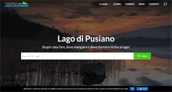 Desktop Screenshot of lagodipusiano.com